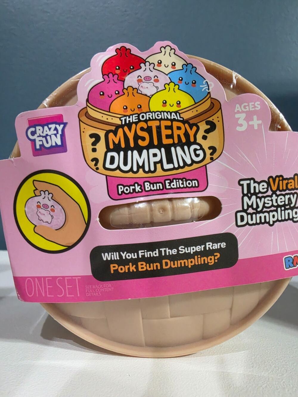 RMS Mystery Dumpling PORK BUN Edition Crazy Fun Squishy NEW SEALED 2026